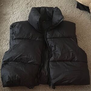 Women’s  Black Puffer Vest